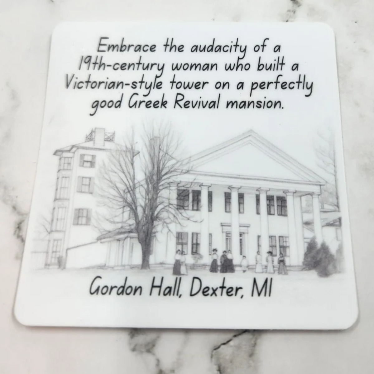 Embrace the Audacity – Gordon Hall Sticker