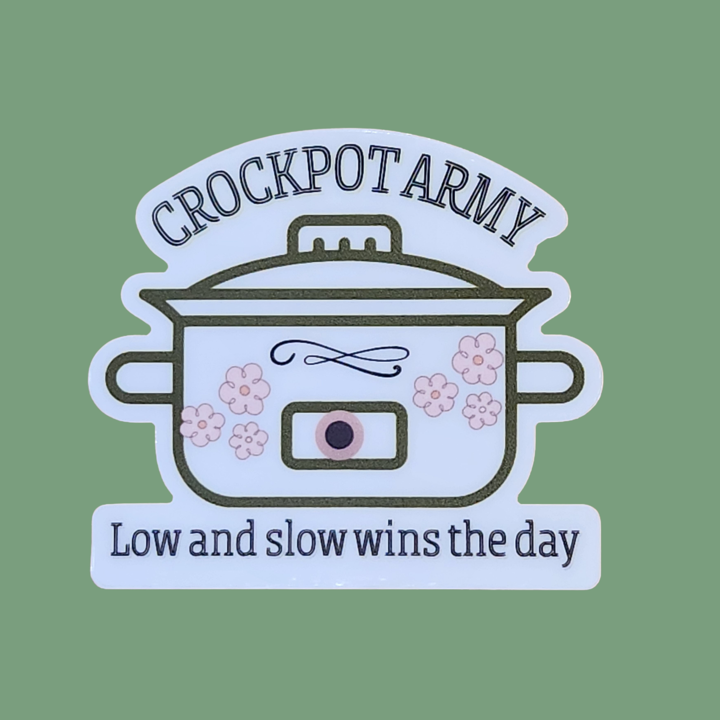 Crockpot Army Story Sticker – 3”