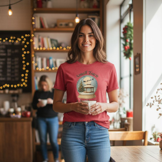 Small Town Christmas Tee