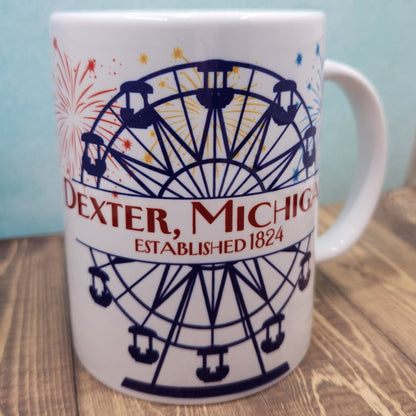 Dexter Ferris Wheel Coffee 15 oz Coffee Mug