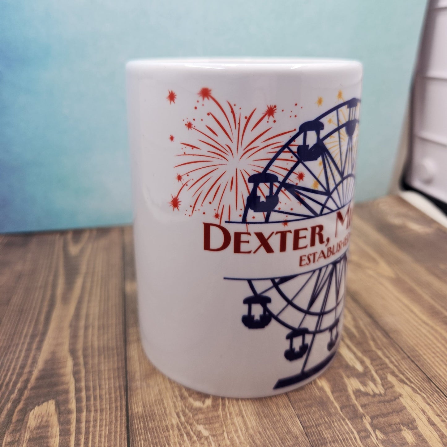 Dexter Ferris Wheel Coffee 15 oz Coffee Mug