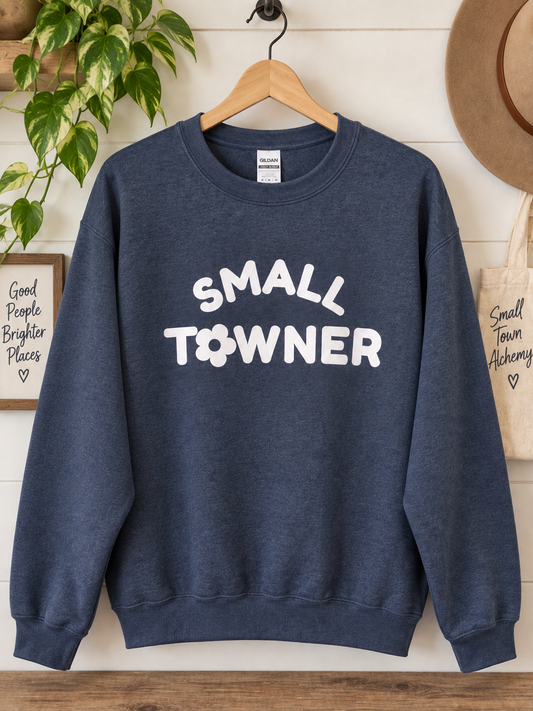 Small Towner Puff Crewneck Sweatshirt