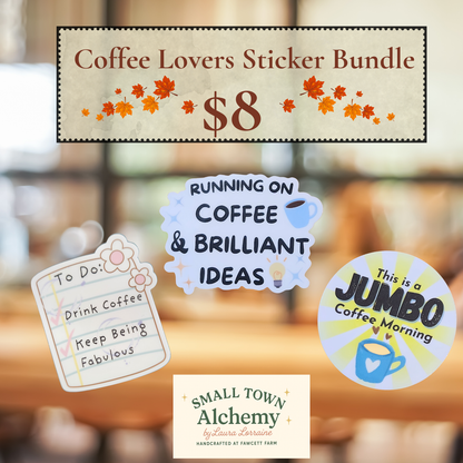 Fall Coffee Sticker Bundle