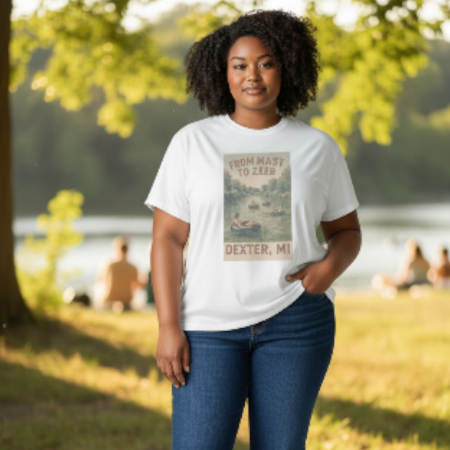 From Mast to Zeeb – Dexter, MI Vintage River Float Tee