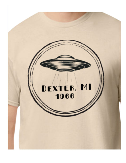 Dexter UFO 1966 Short Sleeve T-Shirt